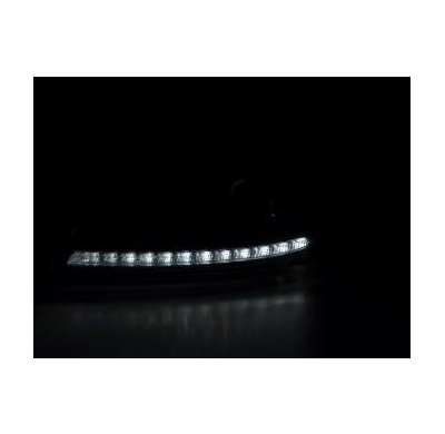 Faros Luz Diurna Skoda Octavia Ab Bj. 2009 Negro Con Luz De Estacionamiento