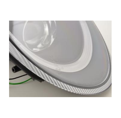 Faros Luz Diurna Porsche 911 Typ 997 Bj. 04-08 Negro