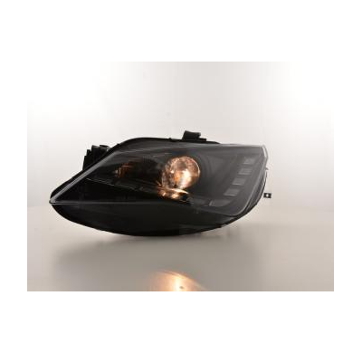 Faros Luz Diurna Homologacion Seat Ibiza 6j Bj. Ab 2012 Negro