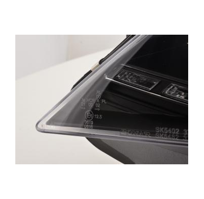 Faros Luz Diurna Homologacion Seat Ibiza 6j Bj. Ab 2012 Negro