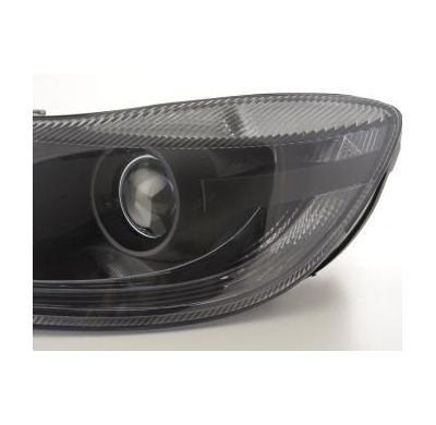 Faro Recambio De Serie Drch. Skoda Octavia 2 (1z) Bj. 09-13 Negro