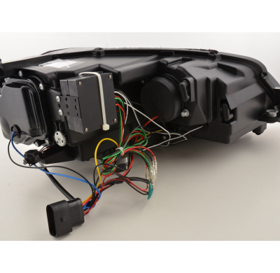 Faros Luz Diurna Vw Golf 7 Ab 2012 Gti-Look Negro/Cromado