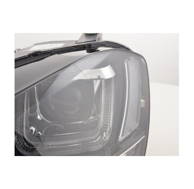 Faros Luz Diurna Homologacion R87 Vw Golf 7 Bj. Ab 2012 Negro/Negro