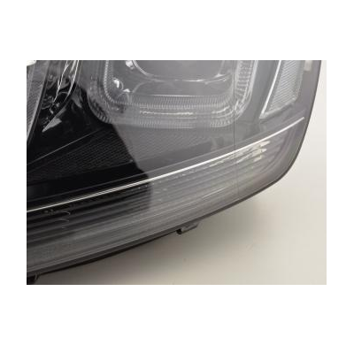 Faros Luz Diurna Homologacion R87 Vw Golf 7 Bj. Ab 2012 Negro/Negro