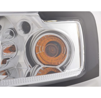 Faros Angel Eyes Vw Passat 3b 97-00 Cromado