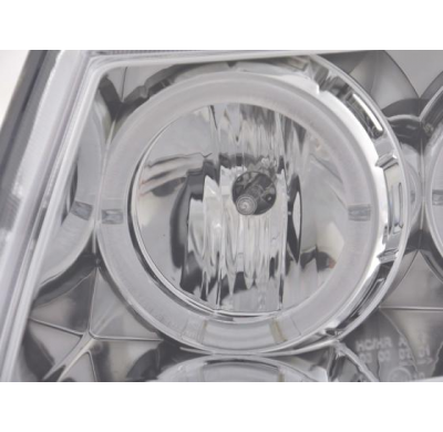 Faros Angel Eyes Vw Passat 3b 97-00 Cromado