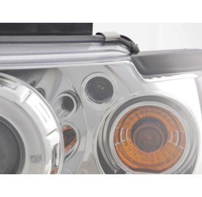 Faros Angel Eyes Vw Passat 3b 97-00 Cromado