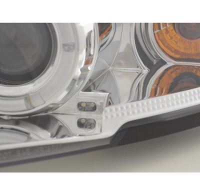 Faros Angel Eyes Vw Passat 3b 97-00 Cromado