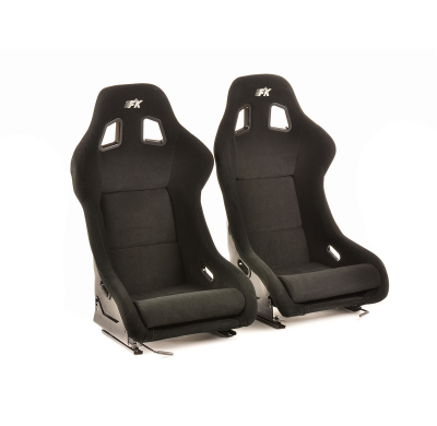 Asientos Deportivos Düsseldorf Textil Negro Fk Automotive