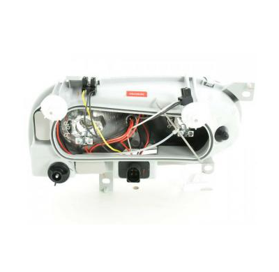 Faros Powerlook Para Vw Golf 3 (Tipo 1hxo, 1 Exo)  91-97  Negro Fk Automotive