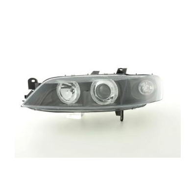 Faros Delanteros Angel Eyes Set  Opel Vectra Modelo B Bj: 99-02 Negro Fk Automotive