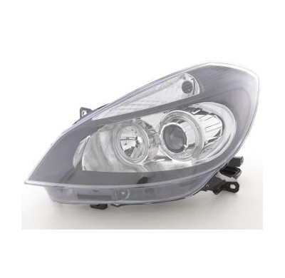 Faros Delanteros Angel Eyes Set  Renault Clio Modelo R  05- Negro Fk Automotive