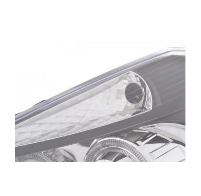 Faros Delanteros Angel Eyes Set  Renault Clio Modelo R  05- Negro Fk Automotive