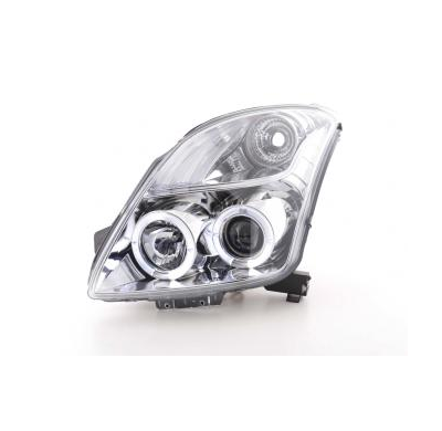 Faros Delanteros Set Angel Eyes Suzuki Swift Modelo Mz  05- Cromado Fk Automotive