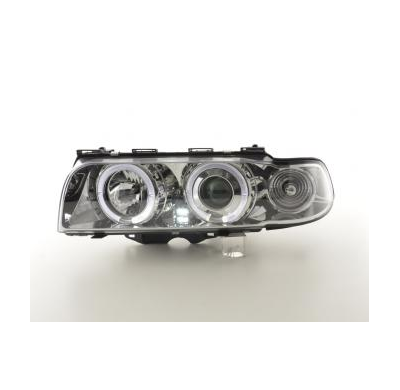Faros Delanteros Set Angel Eyes Bmw Serie 7 E38  95-98, Cromado Fk Automotive