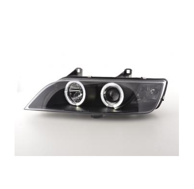 Faros Delanteros Set Angel Eyes Bmw Z3 Modelo E37  96-02 Negro Fk Automotive