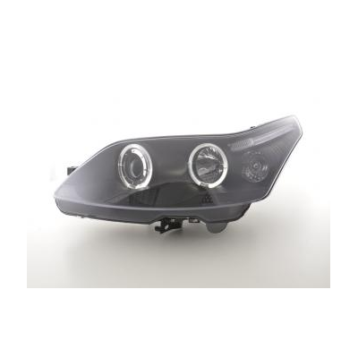 Faros Delanteros Set Angel Eyes Citroen C4 3-Ptas./5-Ptas. Modelo L  04- Negro Fk Automotive