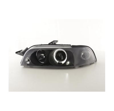 Faros Delanteros Set Angel Eyes Fiat Punto 1 Modelo 176  93-98 Negro Fk Automotive