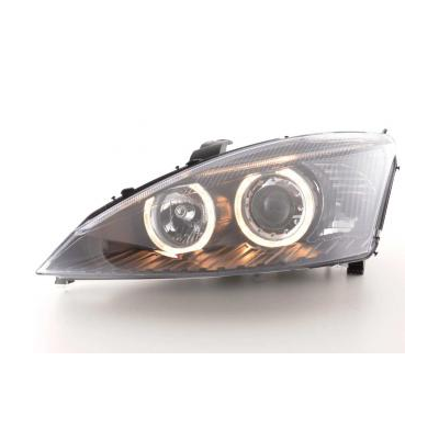 Faros Delanteros Angel Eyes Set  Ford Focus  01-02 Negro Fk Automotive