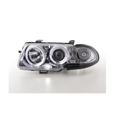 Faros Delanteros Set Angel Eyes Opel Astra Modelo F  95-97 Cromado Fk Automotive