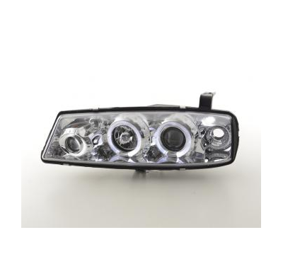 Faros Delanteros Set Angel Eyes Opel Calibra  90-98 Cromado Fk Automotive