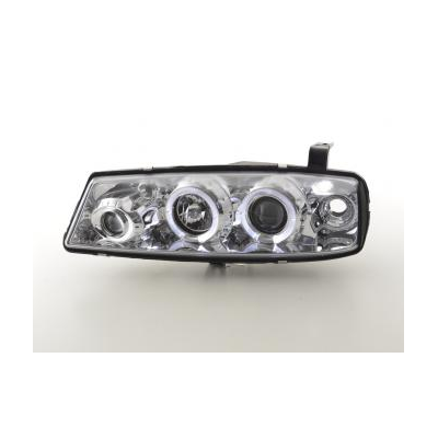 Faros Delanteros Set Angel Eyes Opel Calibra  90-98 Cromado Fk Automotive