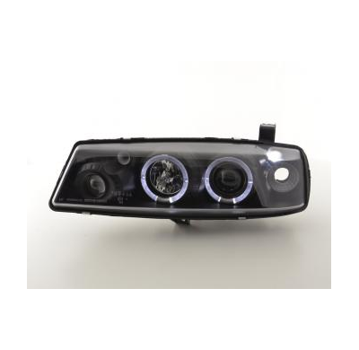 Faros Delanteros Set Angel Eyes Opel Calibra  90-98 Negro Fk Automotive