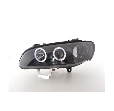 Faros Delanteros Set Angel Eyes Opel Omega Modelo B  94-99 Negro Fk Automotive