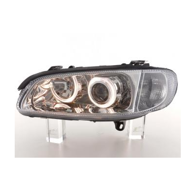 Faros Delanteros Angel Eyes Set  Opel Omega Modelo B  94-99 Cromado Fk Automotive