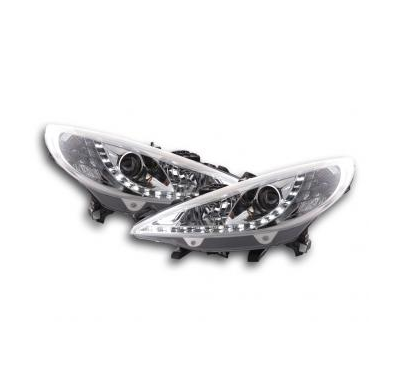 Faros Delanteros Luz Diurna Set Luz Diurna Opel Vectra B  95-99 Cromado Fk Automotive