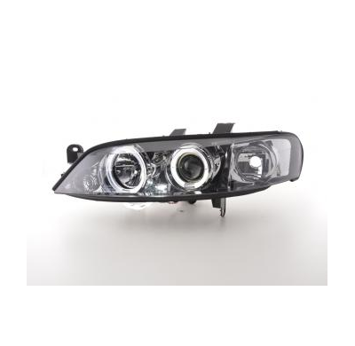 Faros Delanteros Set Angel Eyes Opel Vectra Modelo B  96-99 Cromado Fk Automotive