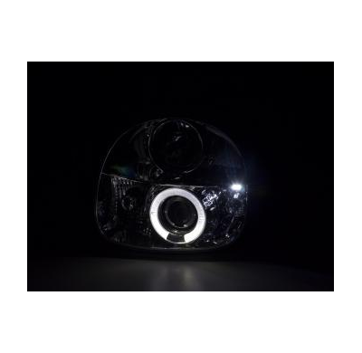 Faros Delanteros Set Angel Eyes Renault Twingo  93-00 Cromado Fk Automotive