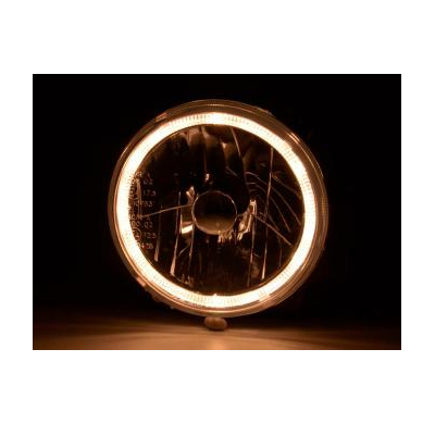 Faros Delanteros Angel Eyes Set  Vw Golf 2 Modelo 19 Bj 84-91 Cromado Fk Automotive