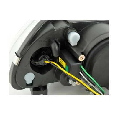 Faros Delanteros Luz Diurna Set Alfa Romeo 156 Modelo 932  98-02 Cromado Fk Automotive