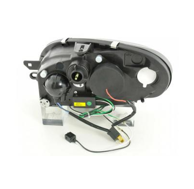 Faros Delanteros Luz Diurna Set Citroen Saxo  00-02 Cromado Fk Automotive