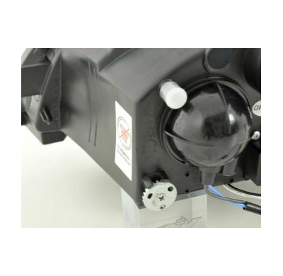 Faros Delanteros Luz Diurna Set Citroen Saxo  00-02 Cromado Fk Automotive