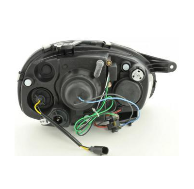 Faros Delanteros Luz Diurna Set Opel Corsa Modelo B  94-00 Cromado Fk Automotive