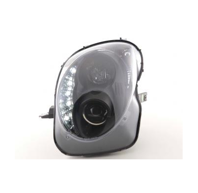 Faros Delanteros Luz Diurna Set Luz Diurna Alfa Romeo Mito  08- Negro Fk Automotive