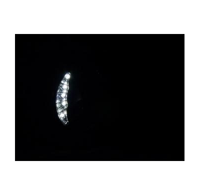 Faros Delanteros Luz Diurna Set Luz Diurna Alfa Romeo Mito  08- Negro Fk Automotive