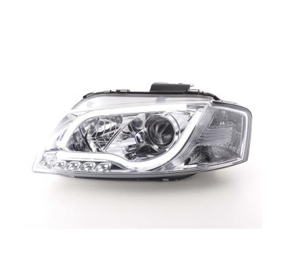 Faros Luz Diurna Set Con R87 Audi A3 Typ 8p/8pa Bj. 03-08 Cromado Fk Automotive