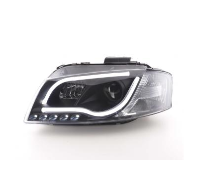 Faros Luz Diurna Set Con R87 Audi A3 Typ 8p/8pa Bj. 03-08 Negro Fk Automotive