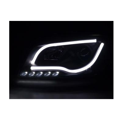 Faros Luz Diurna Set Con R87 Audi A3 Typ 8p/8pa Bj. 03-08 Negro Fk Automotive