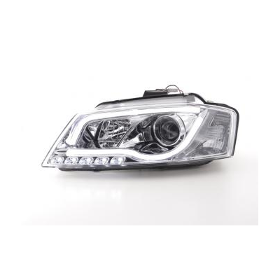 Faros Luz Diurna Con R87 Audi A3 8p Bj. 08-12 Cromado Fk Automotive