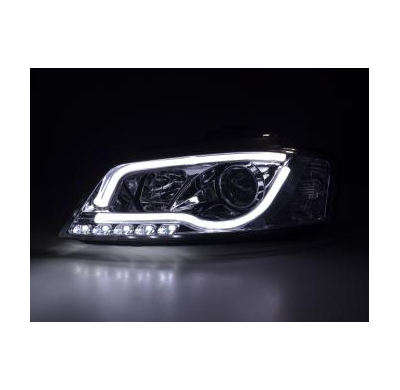Faros Luz Diurna Con R87 Audi A3 8p Bj. 08-12 Cromado Fk Automotive