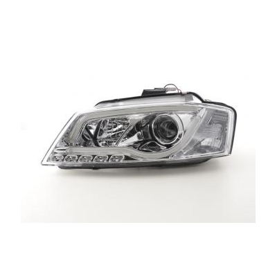 Faros Luz Diurna Con R87 Audi A3 8p Bj. 08-12 Cromado Fk Automotive