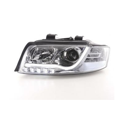 Faros Luz Diurna Set Con R87 Audi A4 Typ 8e Bj. 01-04 Cromado Fk Automotive