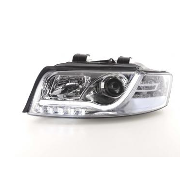 Faros Luz Diurna Set Con R87 Audi A4 Typ 8e Bj. 01-04 Cromado Fk Automotive