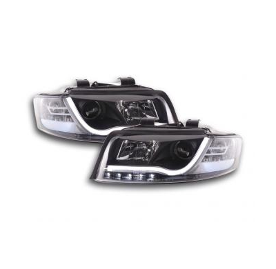 Faros Luz Diurna Set Con R87 Audi A4 Typ 8e Bj. 01-04 Negro Fk Automotive