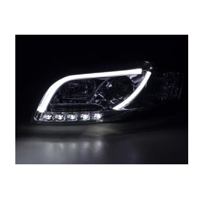 Faros Luz Diurna Set Con R87 Audi A4 Typ 8e Bj. 05-07 Cromado Fk Automotive