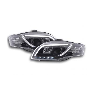 Faros Luz Diurna Con R87 Audi A4 B7 8e Bj. 04-08 Negro Fk Automotive